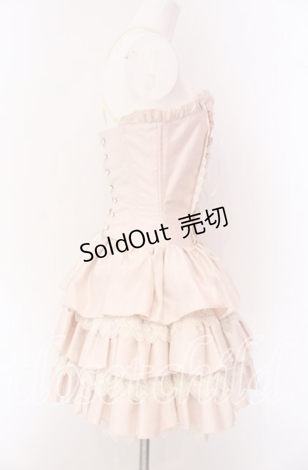 画像4: ATELIER PIERROT / ミニコルセットワンピース  ピンク O-25-09-04-010-EL-SK-IG-OS (4)