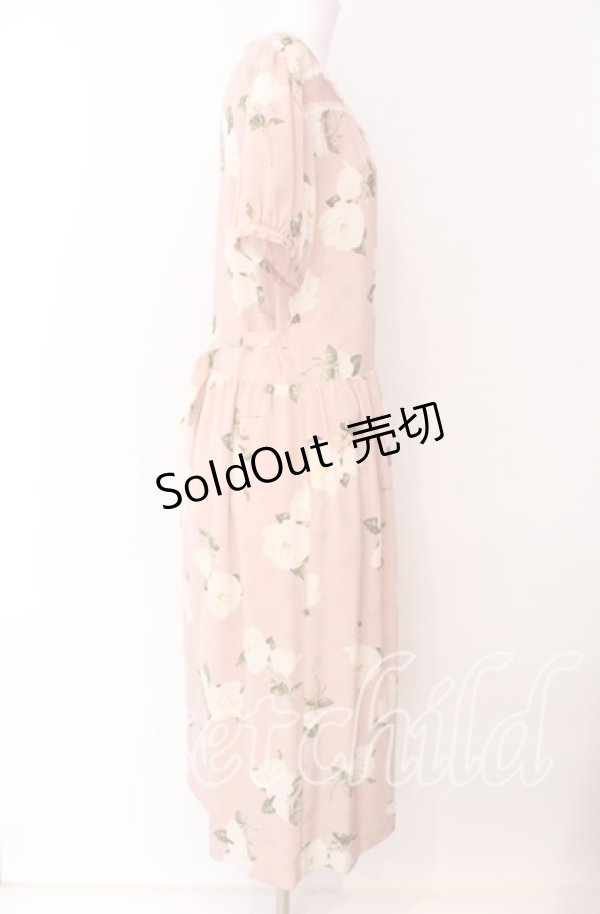 画像3: PINK HOUSE / ドットローズタックワンピース  ピンク O-25-09-04-019-LO-OP-IG-OS (3)