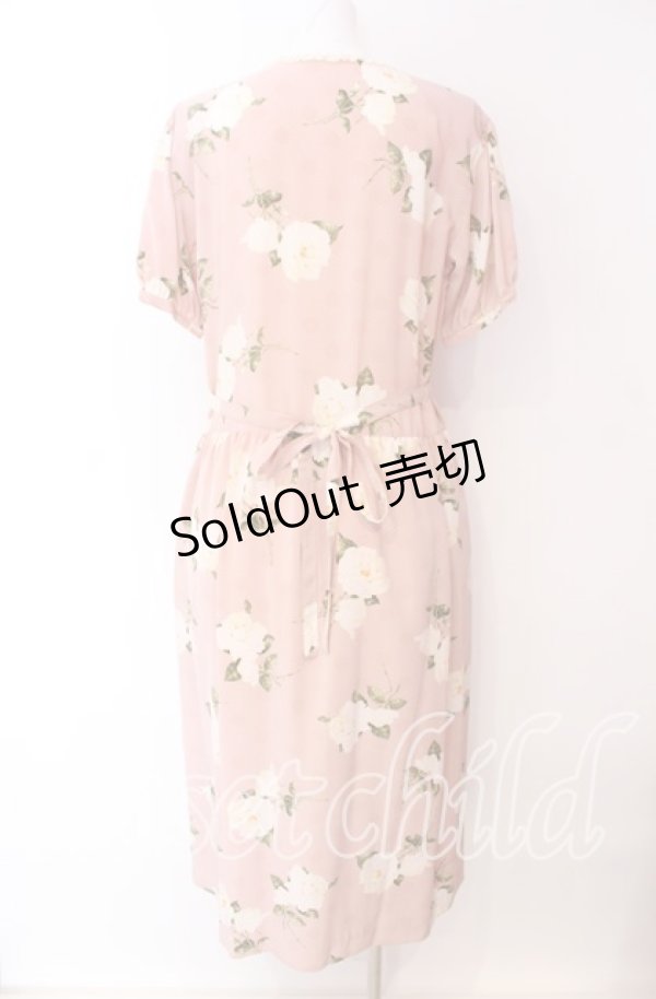 画像4: PINK HOUSE / ドットローズタックワンピース  ピンク O-25-09-04-019-LO-OP-IG-OS (4)