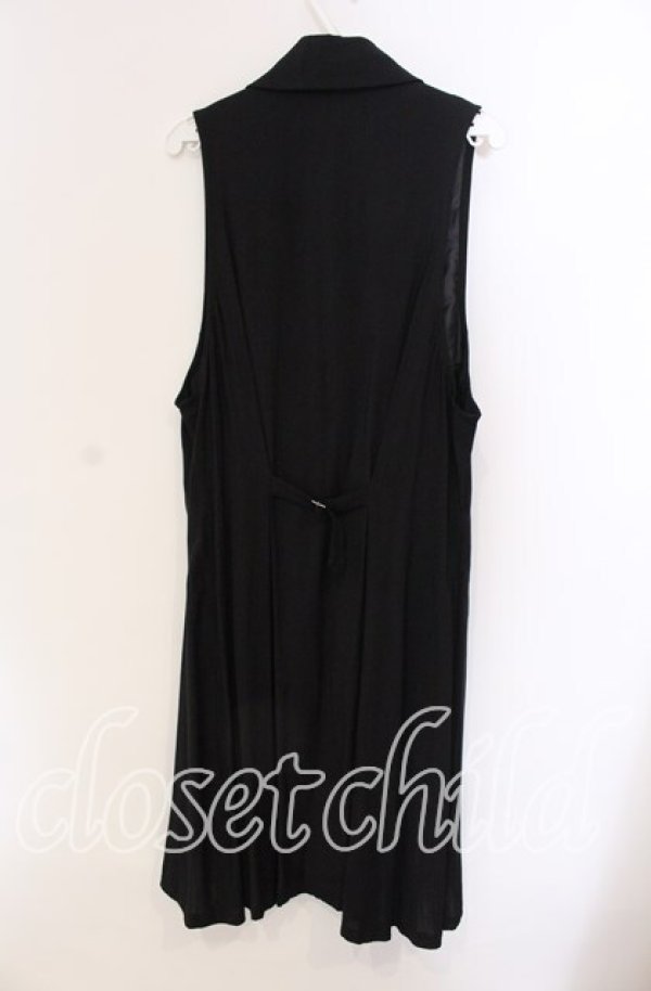 画像3: Moi-meme-Moitie / M+CROIXタックジレ Men ブラック O-25-09-06-040-MO-TO-OW-OS (3)