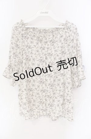 画像: 【SALE】F&A / オフショル前開きブラウス F オフ×パープル O-25-09-06-048-LO-BL-OW-ZT039