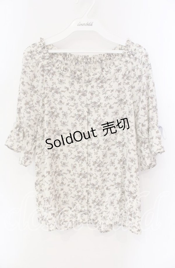 画像1: 【SALE】F&A / オフショル前開きブラウス F オフ×パープル O-25-09-06-048-LO-BL-OW-ZT039 (1)