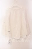 画像4: 【SALE】an another angelus / パンチングレース使いベルスリーブブラウス F オフホワイト O-25-09-06-077-CA-BL-OW-ZT039 (4)