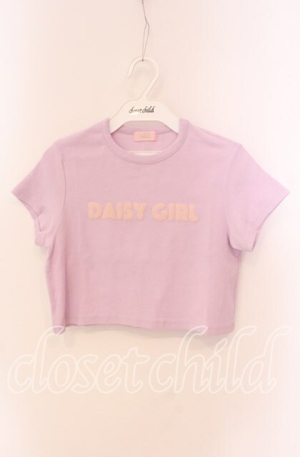 画像1: 【SALE】lilLilly / DAYSY GIRL Tシャツ F ラベンダー O-25-09-06-082-LO-TO-OW-ZT256 (1)