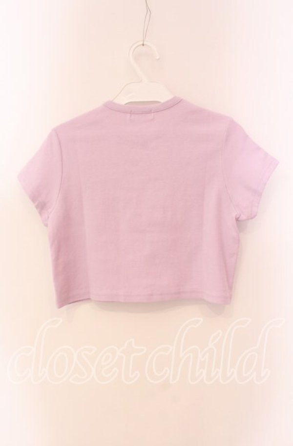 画像2: 【SALE】lilLilly / DAYSY GIRL Tシャツ F ラベンダー O-25-09-06-082-LO-TO-OW-ZT256 (2)