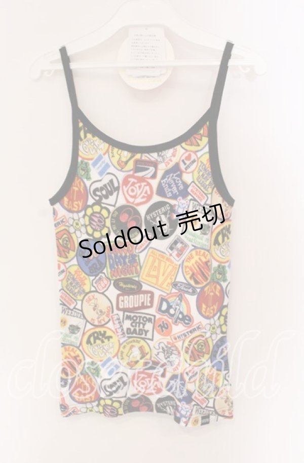 画像3: HYSTERIC GLAMOUR / 総柄キャミソール  マルチ O-25-09-06-085-PU-TO-OW-OS (3)