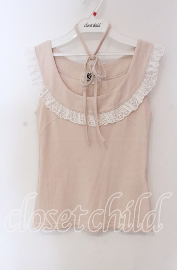 画像1: 【SALE】Katie / TENDER TALK トップス S ピンク O-25-09-06-088-LO-TO-OW-ZT256 (1)