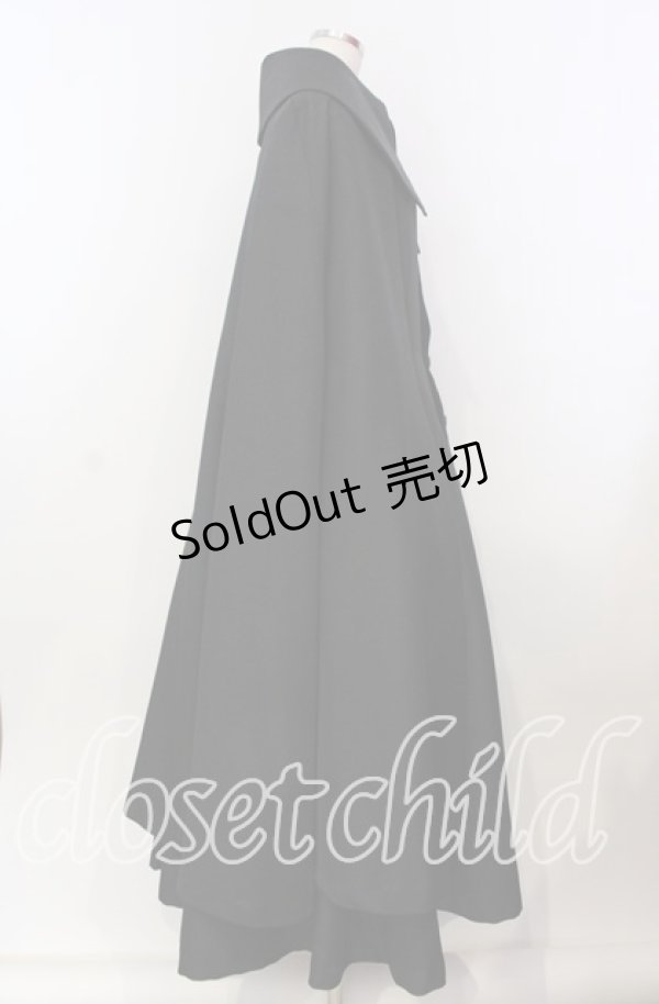 ATELIER BOZ / エディンバラマント付コート【お直しあり】 ブラック O