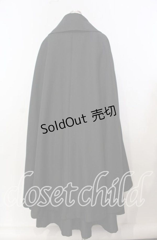 ATELIER BOZ / エディンバラマント付コート【お直しあり】 ブラック O