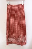 画像3: 【SALE】PINK HOUSE / ドット柄スカート  アカ O-25-09-06-016-LO-SK-IG-ZT022 (3)