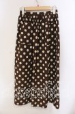 画像2: 【SALE】PINK HOUSE / ポルカドットスカート M ブラウン O-25-09-06-017-LO-SK-IG-ZT022 (2)