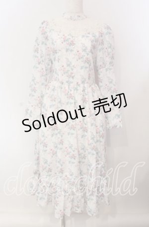 画像: Kurumi Collaboration / KRハナジゴスリーブワンピース L オフ O-25-09-06-018-LO-OP-IG-OS