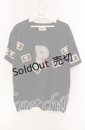 画像: PINK HOUSE / テディパッチTシャツ Ｍ クロ O-25-09-06-029-LO-TS-IG-OS