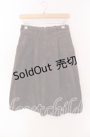 画像: Fi.n.t / コーデュロイスカート  ブラウン O-25-09-08-040-CA-SK-IG-ZT010