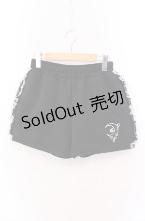 画像: ACDC RAG / 月ジャージショーパン  ブラック O-25-09-08-043-PU-PA-YM-OS