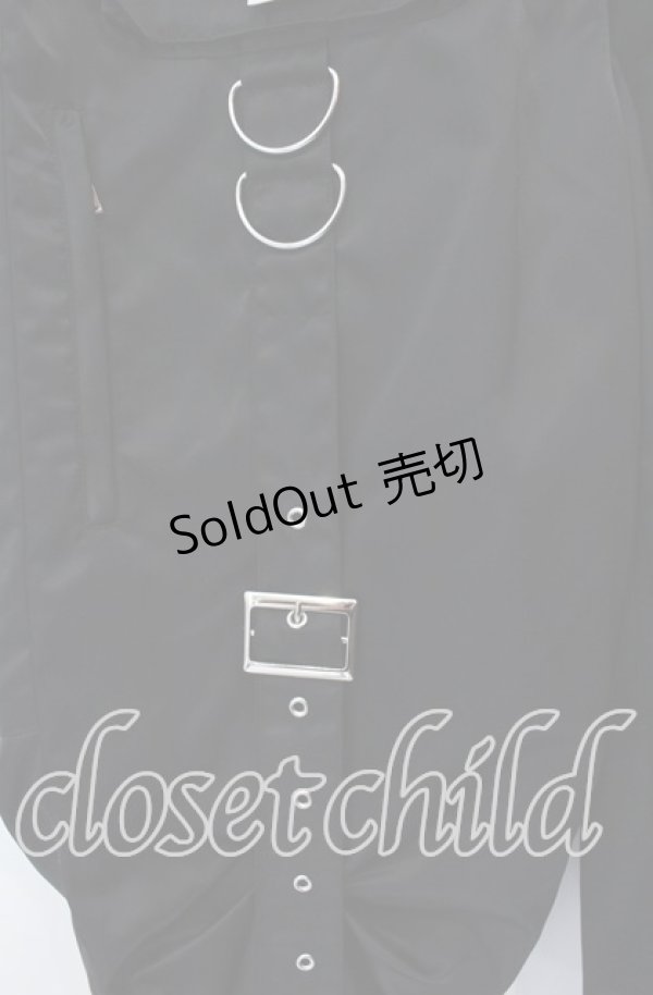 画像2: alice auaa / ナイロンカーゴパンツ 1 ブラック O-25-09-08-048-AA-PA-OW-OS (2)