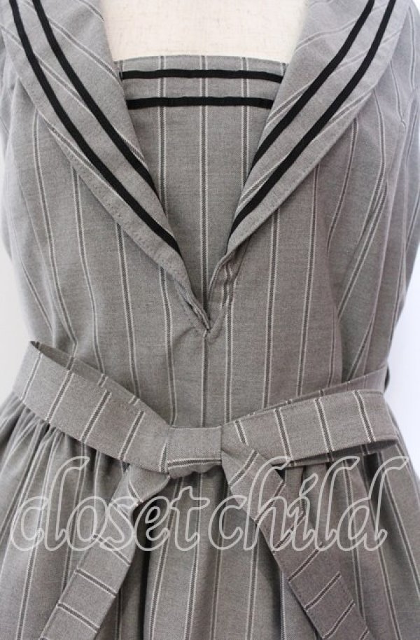 Physical Drop / セーラージャンパースカート グレー O-25-09-08-055