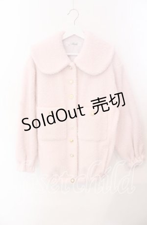 画像: MILK / ジュエルプードルブルゾン  ピンク O-25-09-08-015-ML-JA-OW-OS