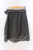 画像2: 【SALE】Fi.n.t / 千鳥格子ラップ風スカート F グレー O-25-09-08-030-CA-SK-OW-ZT008 (2)