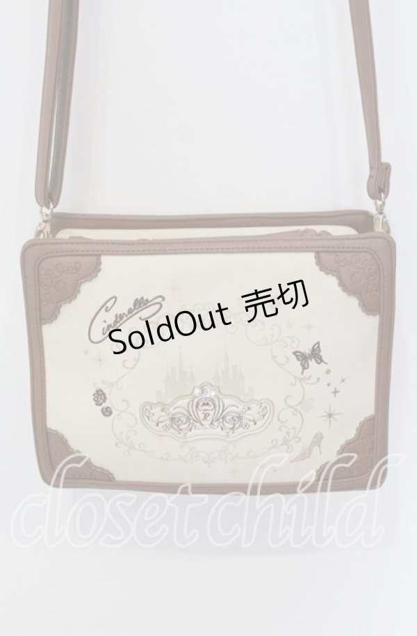 画像1: axes femme / シンデレラ2WAYバッグ  キナリ O-25-09-09-001-AX-BG-OW-OS (1)