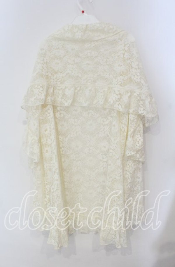 画像3: axes femme / 総レース3WAYカーディガン  アイボリー O-25-09-09-037-AX-TO-IG-ZT030 (3)