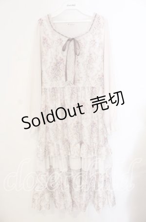 画像: axes femme / マドモワゼルワンピース M キナリ O-25-09-09-038-AX-OP-OW-OS