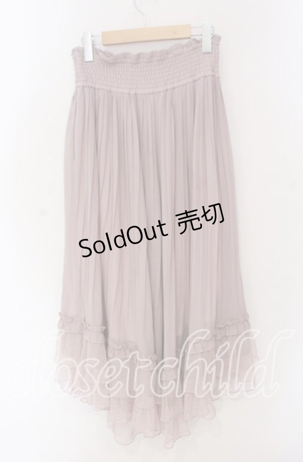 画像3: axes femme / プリーツフレアガウチョ  ピンク O-25-09-09-062-AX-PA-IG-OS (3)