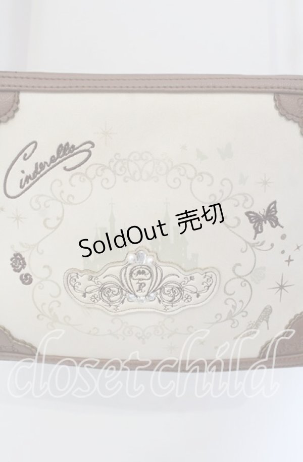 画像2: axes femme / シンデレラ2WAYバッグ  キナリ O-25-09-09-001-AX-BG-OW-OS (2)