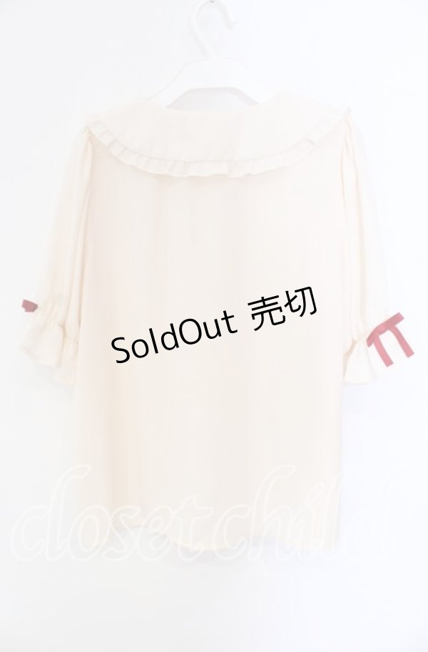 画像3: 【SALE】axes femme Kawaii / クマパフェ刺繍ブラウス  アイボリー O-25-09-09-067-AX-BL-IG-ZT081 (3)