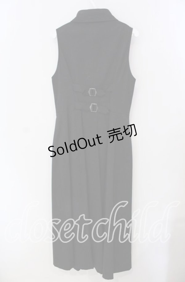 画像4: BPN / レースアップノースリーブワンピース M ブラック O-25-09-09-006-GO-OP-IG-OS (4)