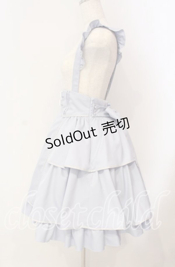画像3: Amavel / Twinkle Cyber ティアードスカート F サックス O-25-09-09-088-CA-SK-OW-OS (3)