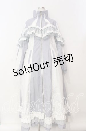 画像: Hoshibako Works / Hoshibakoジャージ　ワンピース(ロング丈) L ブルー O-25-09-09-089-LO-OP-OW-OS