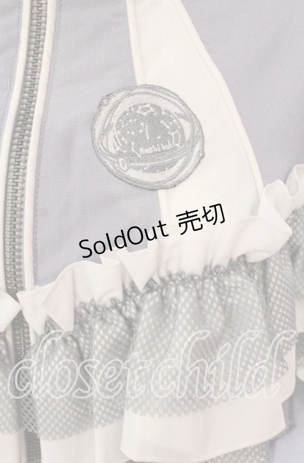 画像2: Hoshibako Works / Hoshibakoジャージ　ワンピース(ロング丈) L ブルー O-25-09-09-089-LO-OP-OW-OS (2)