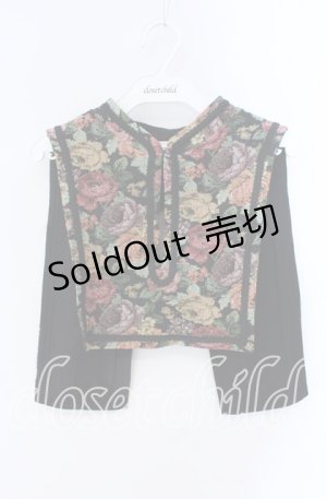 画像: axes femme NOSTALGIE / ゴブランベスト F クロ O-25-09-09-012-AX-TO-IG-OS