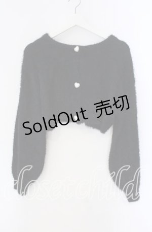 画像: axes femme POETIQUE / フェイバリットカラーカーデ  クロ O-25-09-09-016-AX-TO-IG-OS