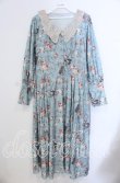 画像1: axes femme / 音楽と薔薇柄ドレス風ワンピース  ミント O-25-09-09-030-AX-OP-IG-ZT066 (1)