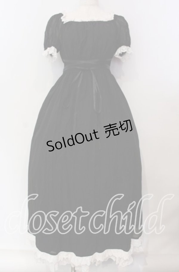 画像1: Moi-meme-Moitie / ボイルシャーリングワンピース 2 ブラック×ホワイト O-25-09-11-001-MO-OP-OW-OS (1)