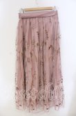 画像3: axes femme / ボタニカル刺繍スカート  ピンク O-25-09-11-032-AX-SK-IG-OS (3)