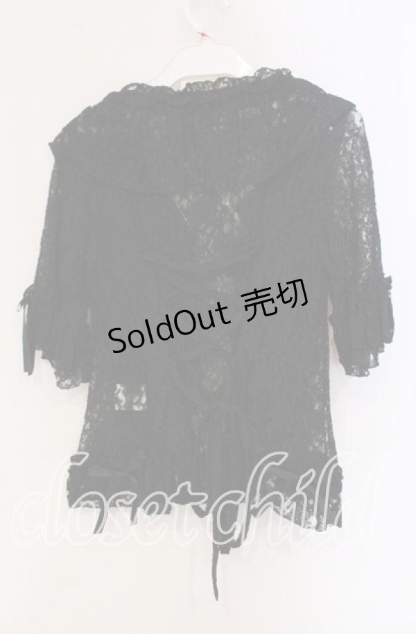 画像3: metamorphose / ラッセルレースボレロ（2002年）  クロ O-25-09-11-040-ME-TO-OW-OS (3)