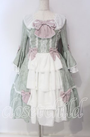 画像: axes femme kawaii / メアリー姫袖ドレス  ミント O-25-09-11-004-AX-OP-IG-OS