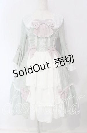 画像: axes femme kawaii / メアリー姫袖ドレス  ミント O-25-09-11-004-AX-OP-IG-OS