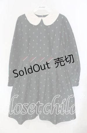 画像: Jane Marple / EMB jacquardのワンピース M グリーン O-25-09-11-052-JM-OP-IG-OS