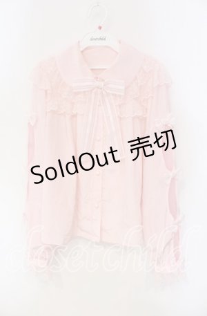 画像: Angelic Pretty / Lovelyデシンブラウス  ピンク O-25-09-11-053-AP-BL-IG-OS