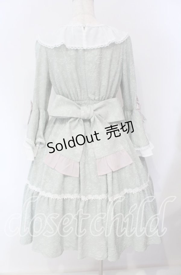 画像4: axes femme kawaii / メアリー姫袖ドレス  ミント O-25-09-11-004-AX-OP-IG-OS (4)