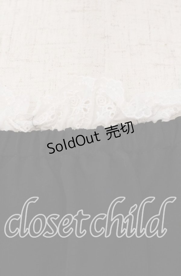 画像2: Moi-meme-Moitie / ボイルシャーリングワンピース 2 ブラック×ホワイト O-25-09-11-001-MO-OP-OW-OS (2)