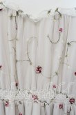 画像2: axes femme POETIQUE / チュール切替花柄ワンピース  アイボリー O-25-09-11-090-AX-OP-IG-ZT263 (2)