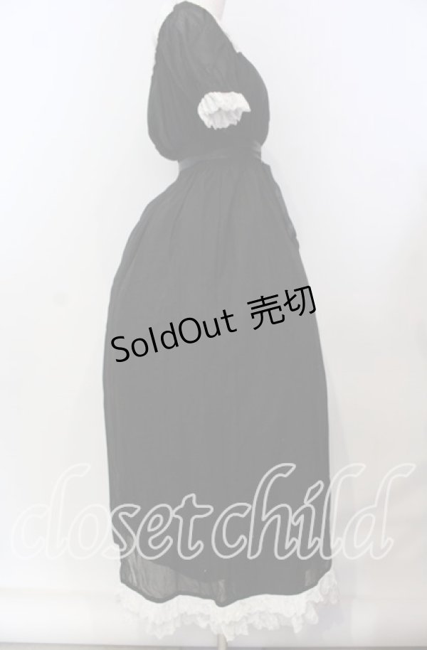 画像3: Moi-meme-Moitie / ボイルシャーリングワンピース 2 ブラック×ホワイト O-25-09-11-001-MO-OP-OW-OS (3)