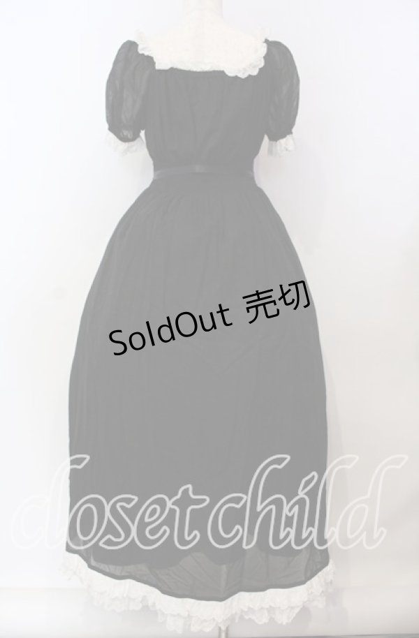 画像5: Moi-meme-Moitie / ボイルシャーリングワンピース 2 ブラック×ホワイト O-25-09-11-001-MO-OP-OW-OS (5)