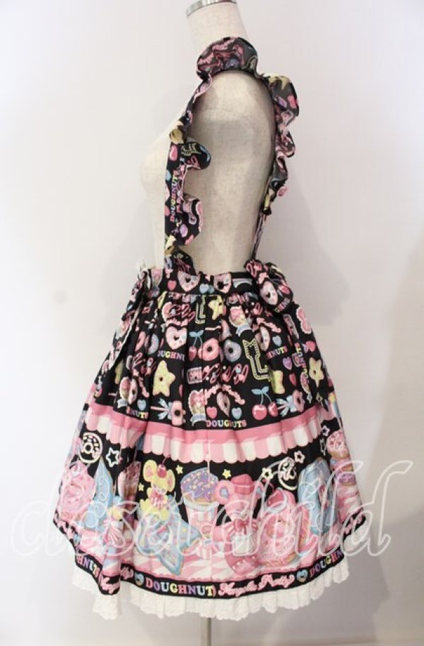 画像5: Angelic Pretty / Toy's Donut Dinerスカート  クロ O-25-09-11-012-AP-SK-IG-OS (5)