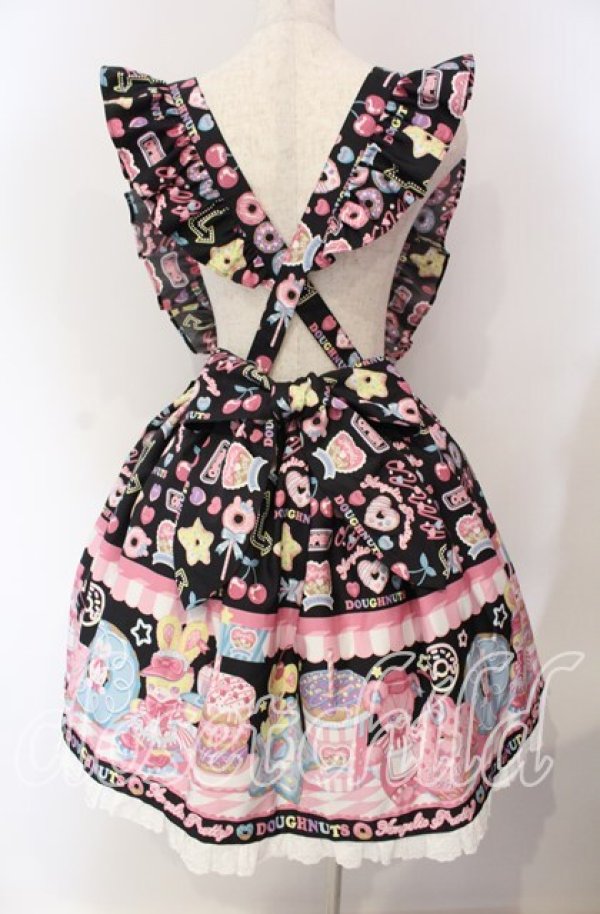 画像6: Angelic Pretty / Toy's Donut Dinerスカート  クロ O-25-09-11-012-AP-SK-IG-OS (6)